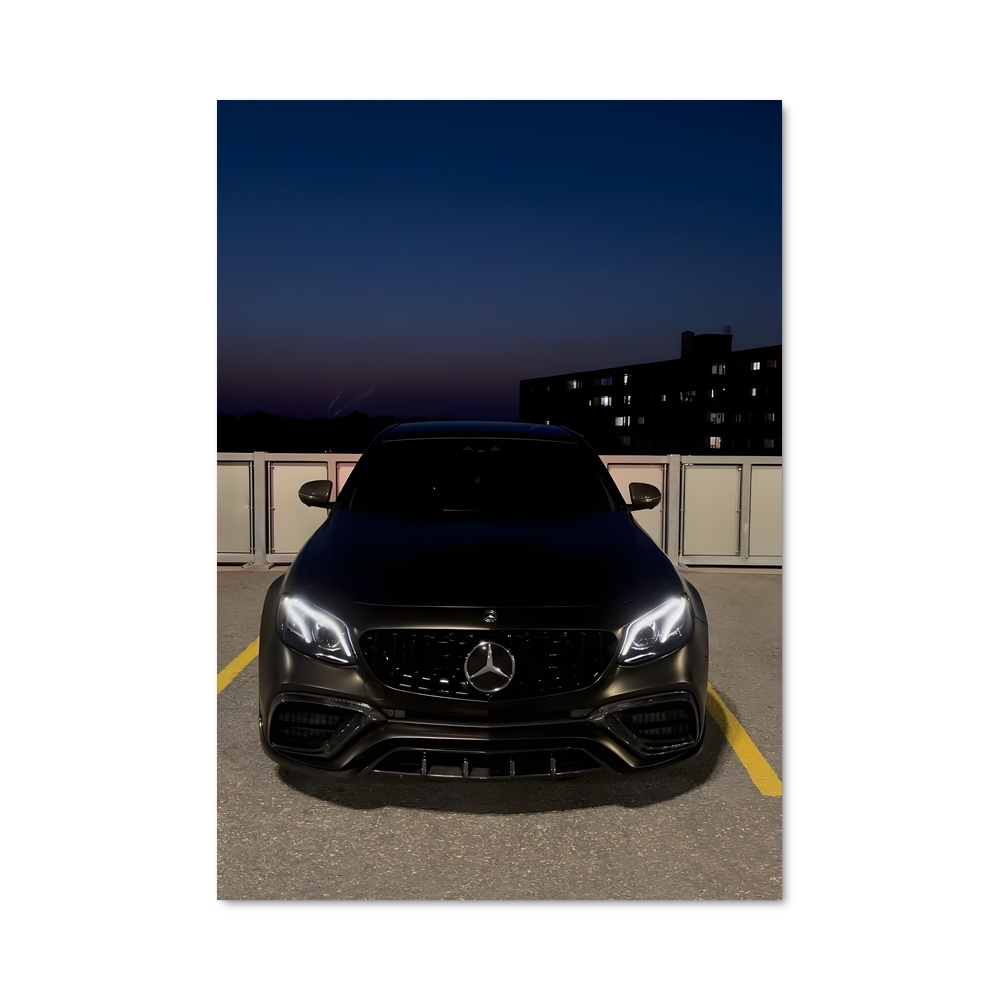 Poster raffiné AMG Cls